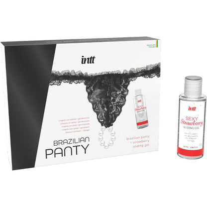 Intt - panty brasiliano nero