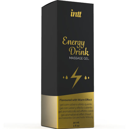 Intt - gel da massaggio bevanda energetica