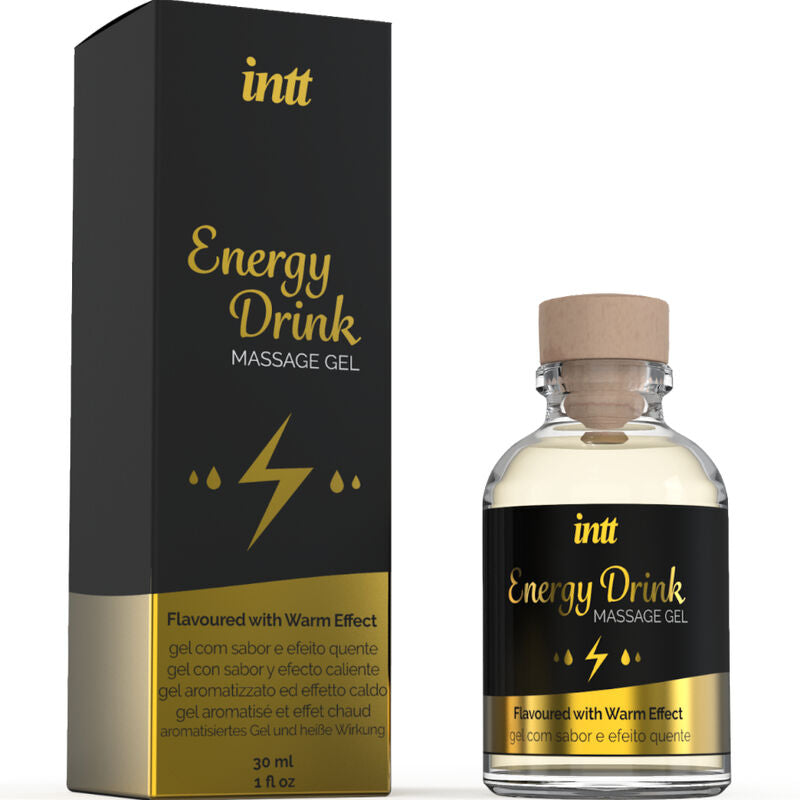 Intt - gel da massaggio bevanda energetica