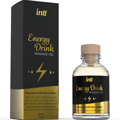 Intt - gel da massaggio bevanda energetica