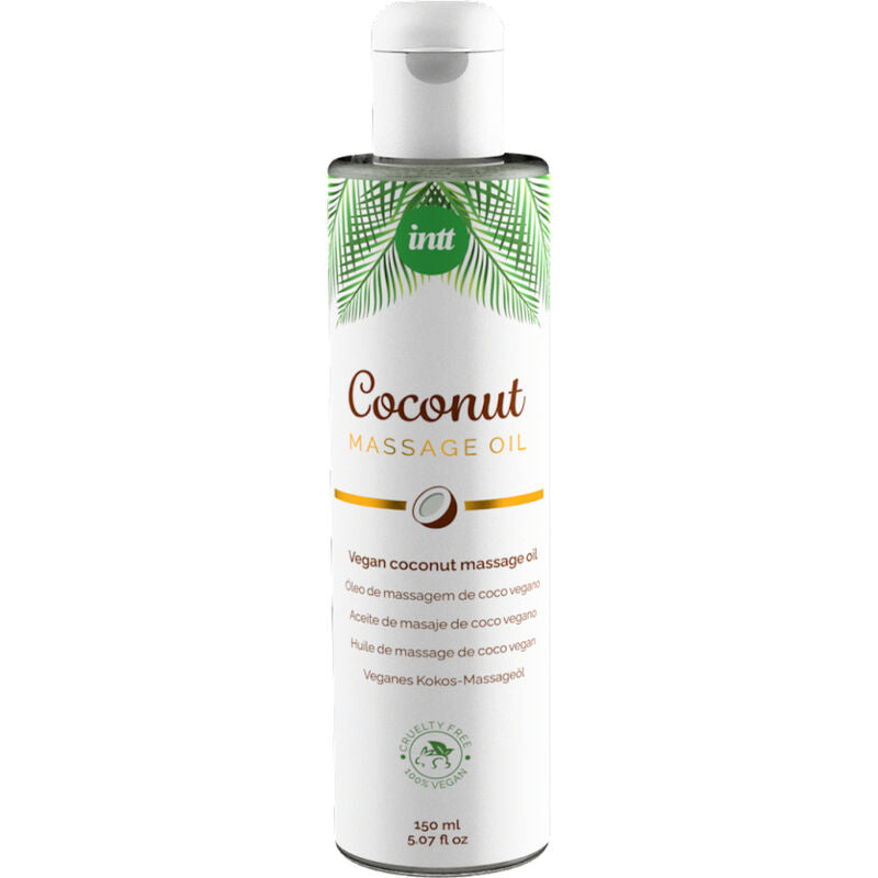 Intt - olio da massaggio al cocco vegano