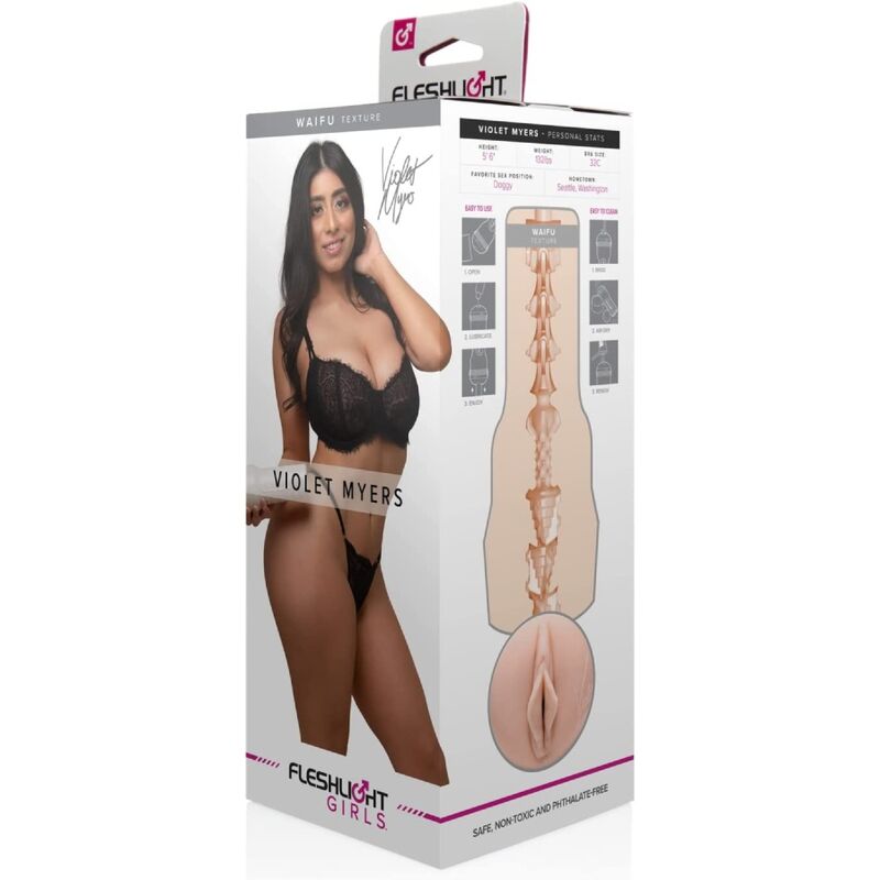 Masturbateur masculin Fleshlight Girls Violet Myers