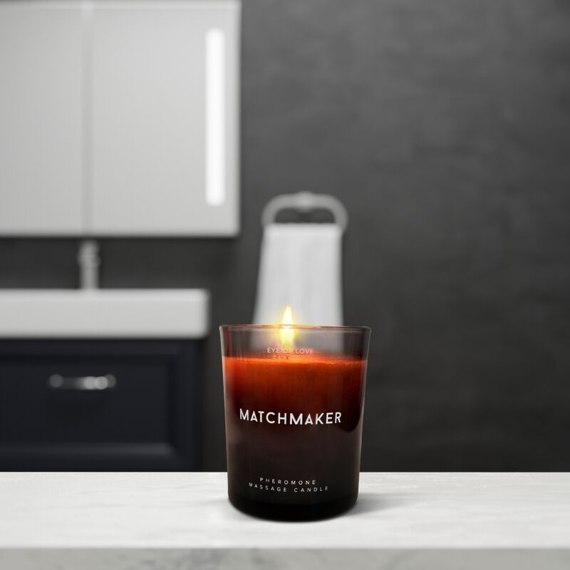 Eye of love - candela da massaggio con diamante nero matchmaker attract her 150ml