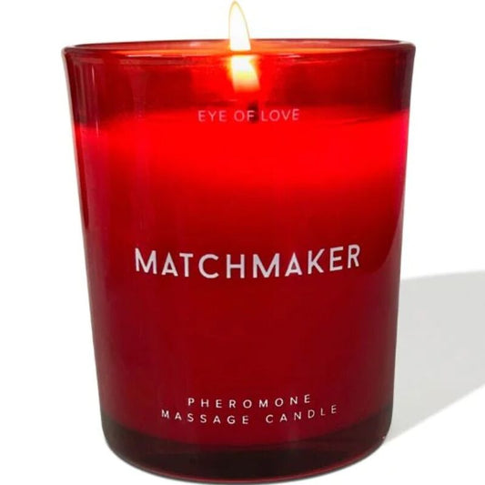 Eye of love - matchmaker candela da massaggio con diamante rosso attract him 150ml