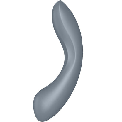 Succhia clitoride e vibratore punto g Satisfyer Curve Trinity 1 grigio