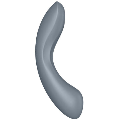 Succhia clitoride e vibratore punto g Satisfyer Curve Trinity 1 grigio