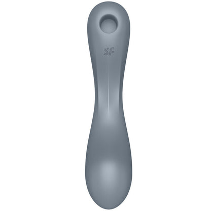 Succhia clitoride e vibratore punto g Satisfyer Curve Trinity 1 grigio