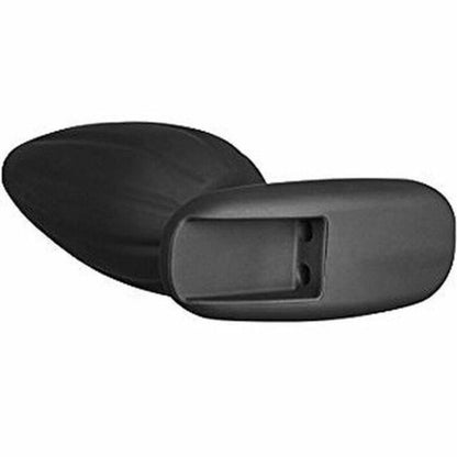 Electrastim silicone noir rocker butt plug grande