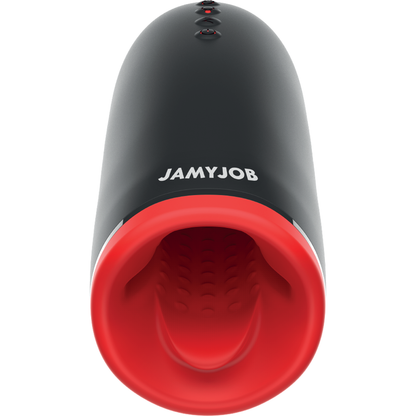 Jamyjob - masturbatore riscaldante e rotante spin-x