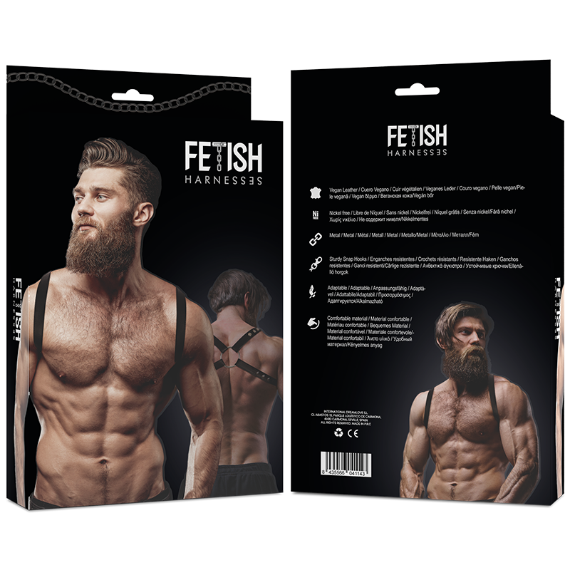 Atteggiamento fetish sottomesso - arn s eco leather back man