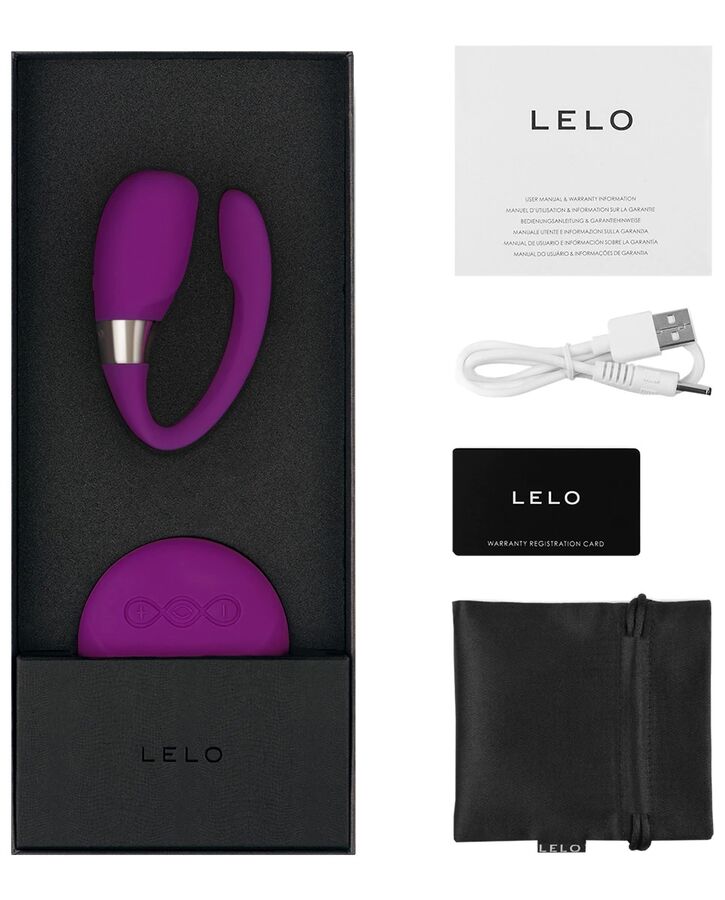 Lelo insignia tiani 3 deep rose massager