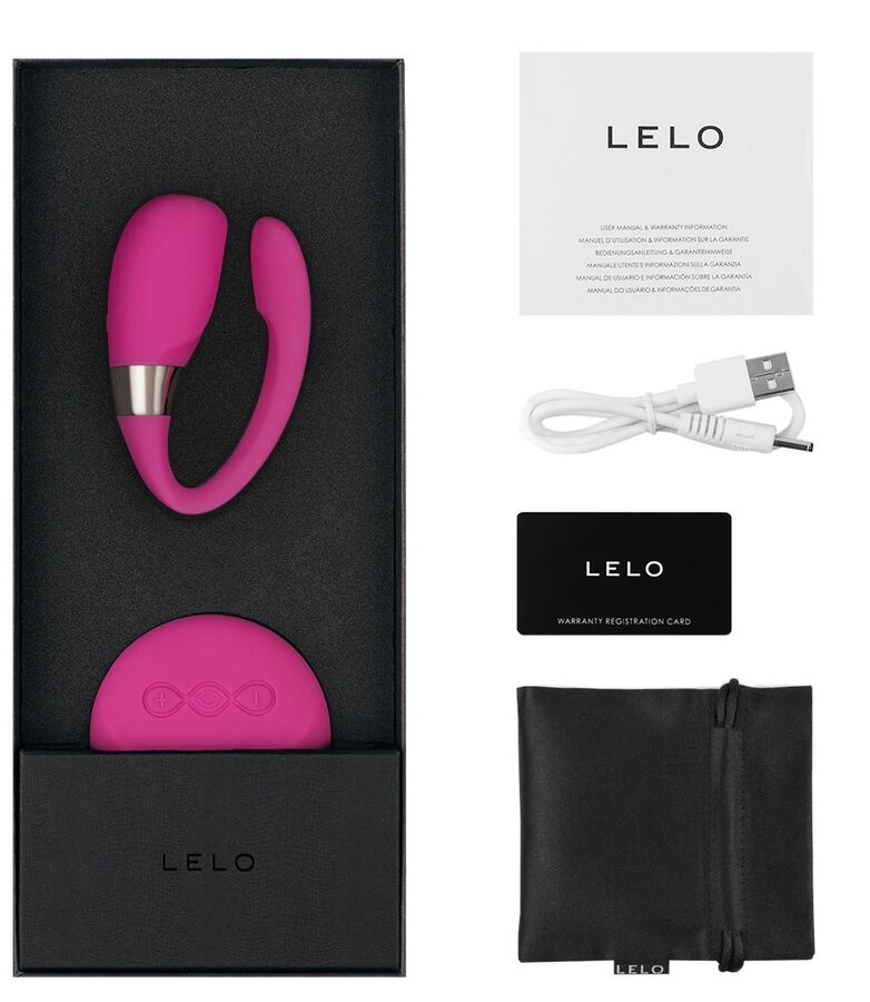 Lelo insignia tiani 3 cerise massager
