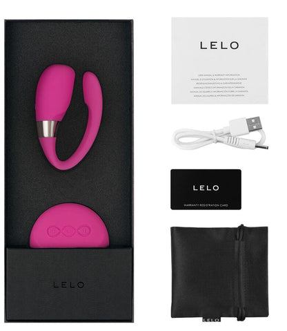 Lelo insignia tiani 3 cerise massager