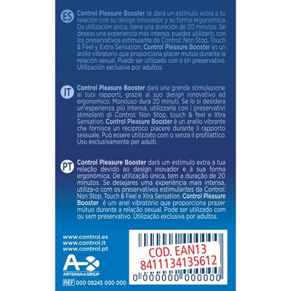 CONTROL - ANNEAU VIBRANT PLEASURE BOOSTER