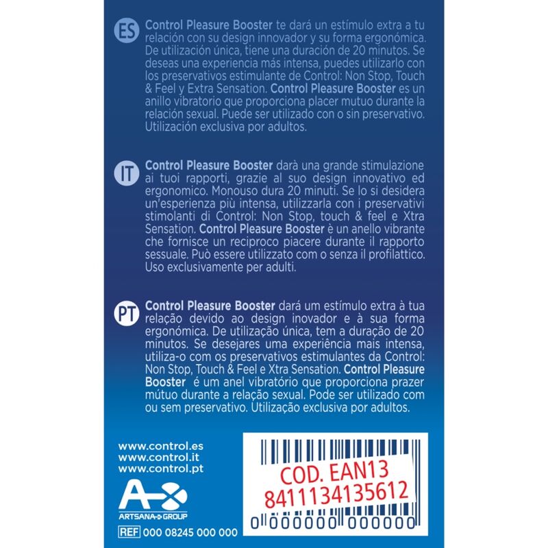CONTROL - ANNEAU VIBRANT PLEASURE BOOSTER