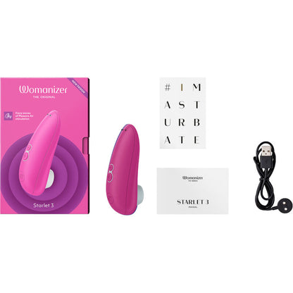Succhia clitoride Womanizer Starlet 3 rosa