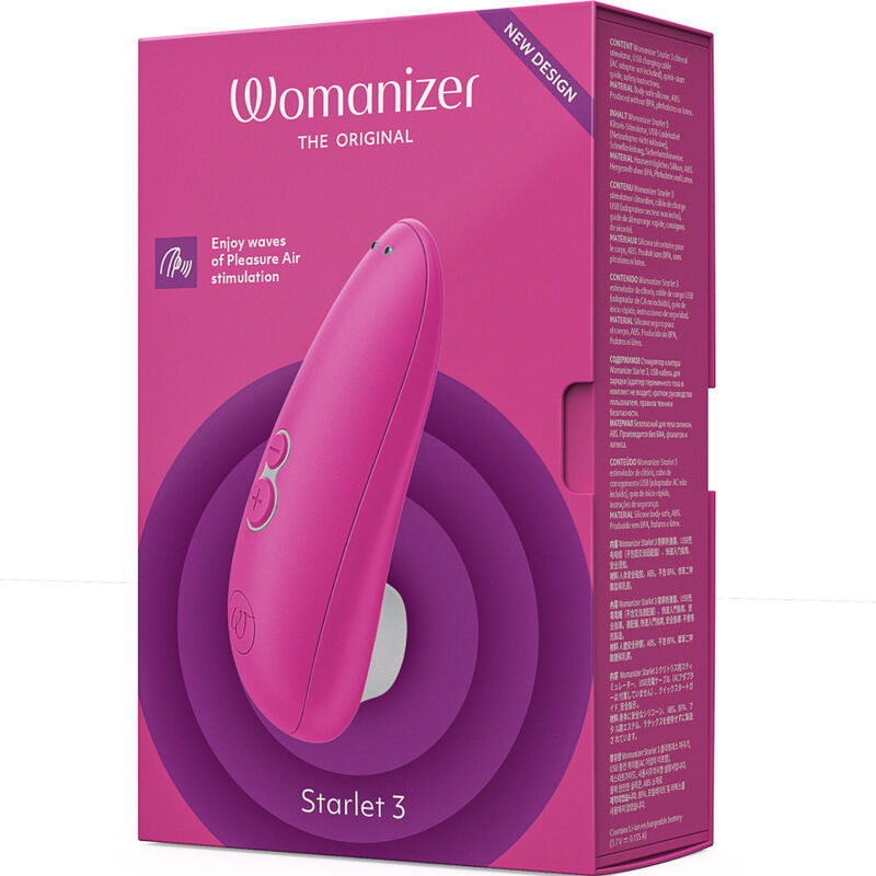 Succhia clitoride Womanizer Starlet 3 rosa