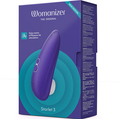 Sucette clitoridienne Womanizer Starlet 3 indigo