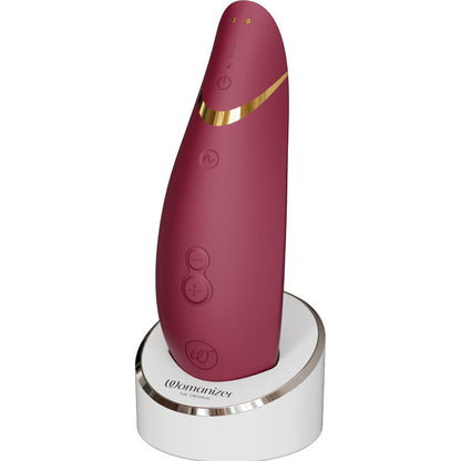 Sucette clitoridienne Womanizer Premium 2 bordeaux