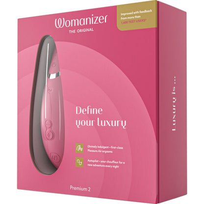 Succhia clitoride Womanizer Premium 2 lampone