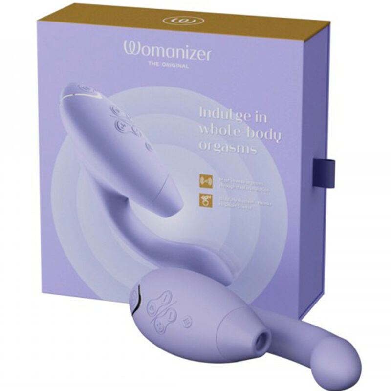 Stimulateur clitoridien multifonction Womanizer Duo 2 Lilas