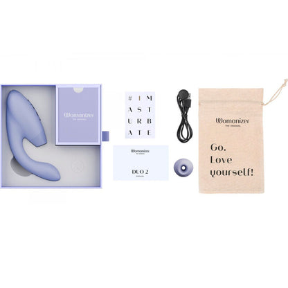 Stimulateur clitoridien multifonction Womanizer Duo 2 Lilas