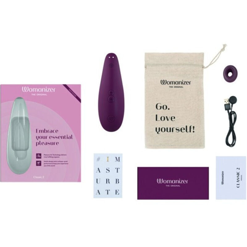 Succhia clitoride Womanizer Classic 2 bordeaux