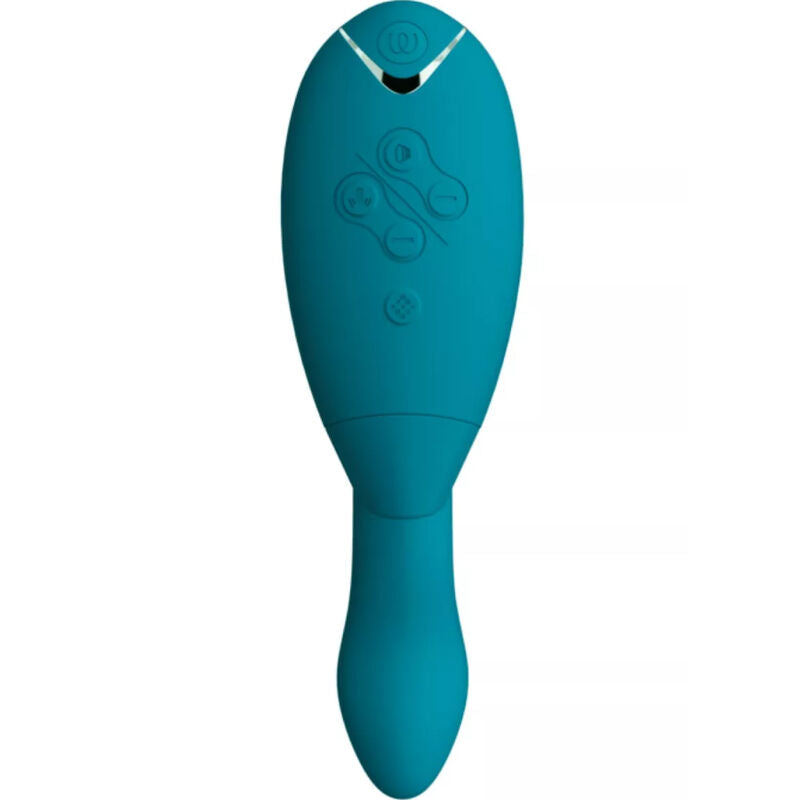 Succhia clitoride multiuso Womanizer Duo 2 Blu Petrolio