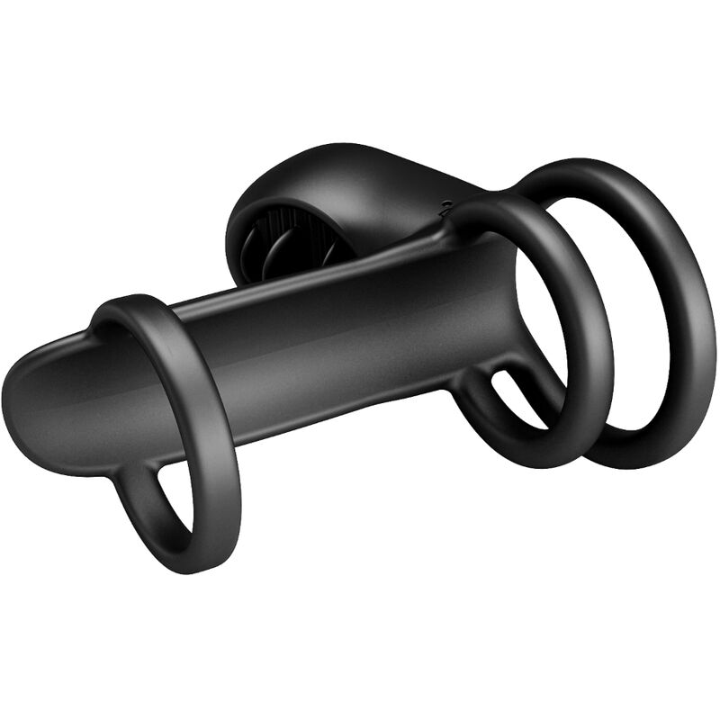Pretty love - jammy penis sling 12 impostazioni di vibrazione e leccatura in silicone ricaricabile