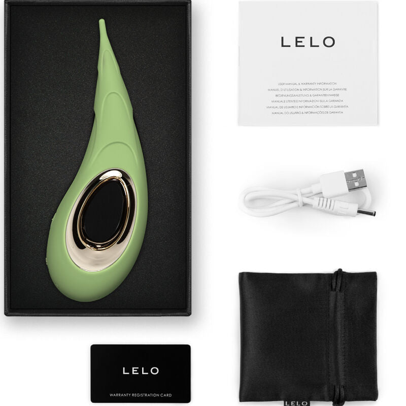 Lelo dot cruise stimolatore del clitoride crema di pistacchio