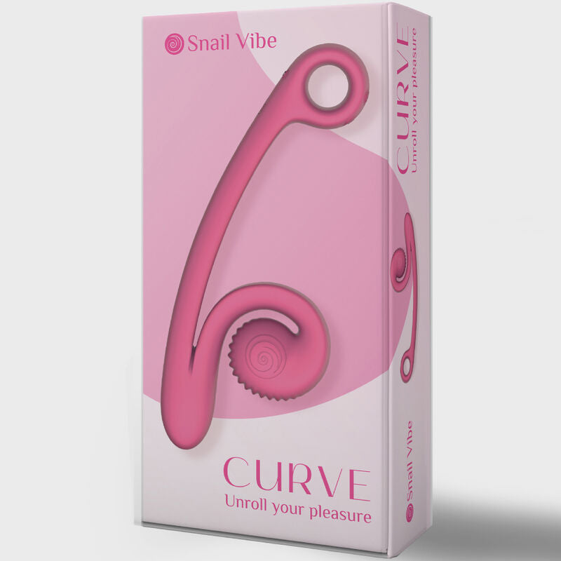 Vibratore curva snail vibe rosa