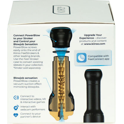 Kiiroo - dispositif d'aspiration interactif Powerblow