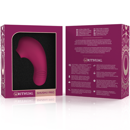 Sucette clitoridienne Rithual Shushu Pro violette