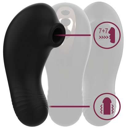 Suceur de clitoris Rithual Shushu Pro noir