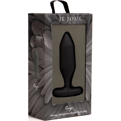 Je joue - plug anale in onice nero vibrante
