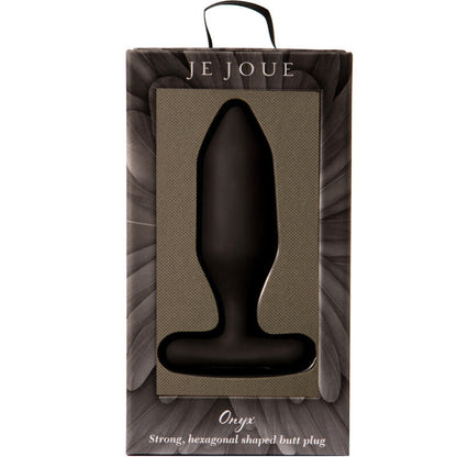 Je joue - plug anale in onice nero vibrante
