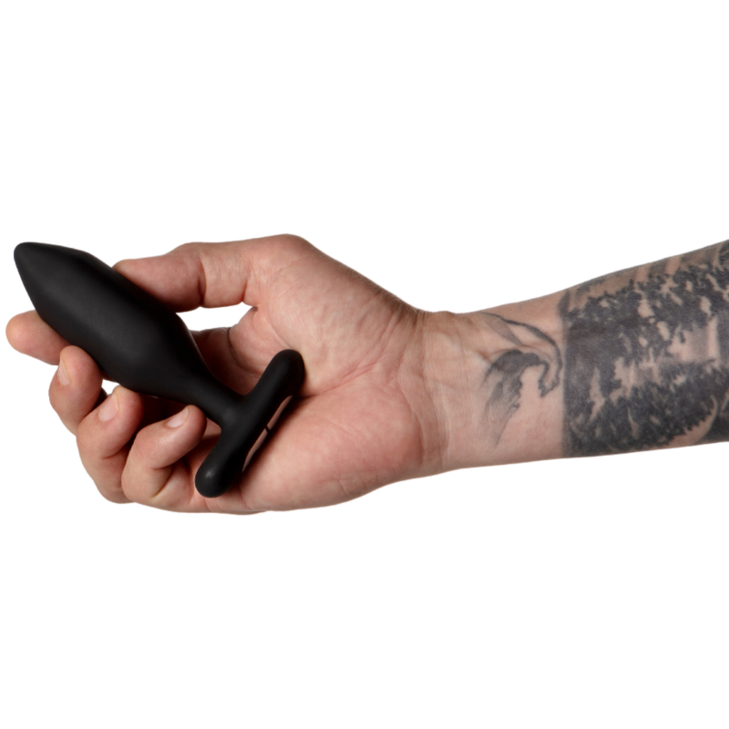 Je joue - plug anale in onice nero vibrante