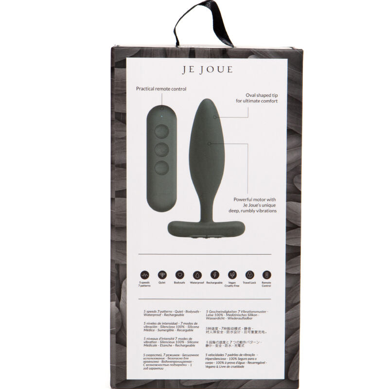 Buttplug Je Joue Vesta vibrant noir