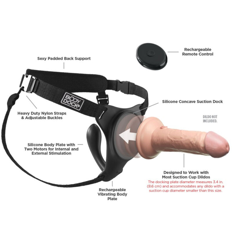 Pipedream - imbracatura body dock g-spot pro