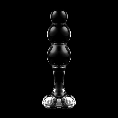 Nebula series by ibiza - modello 1 tappo vetro borosilicato trasparente 10.5 cm -o- 3 cm