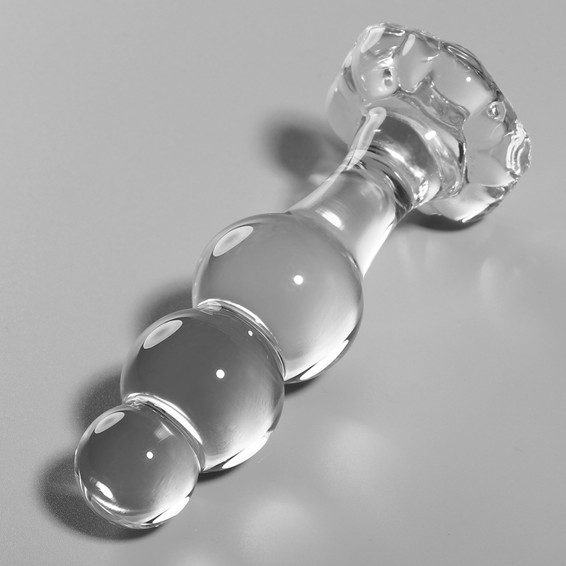 Nebula series by ibiza - modello 1 tappo vetro borosilicato trasparente 10.5 cm -o- 3 cm