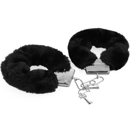 Kit Bondage INTENSE FETISH Erotic Playset Manette + Maschera + Frusta Nero.