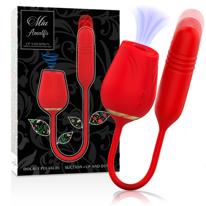 Succhia clitoride e vibratore uup and down Mia Amalfi