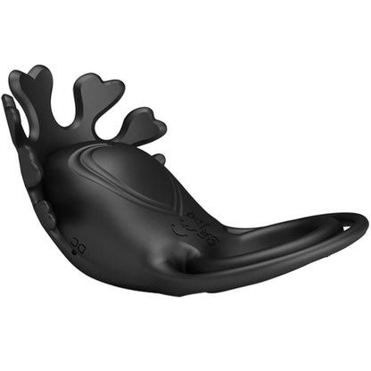 Pretty love - anello vibratore ruben 7 vibrazioni in silicone nero