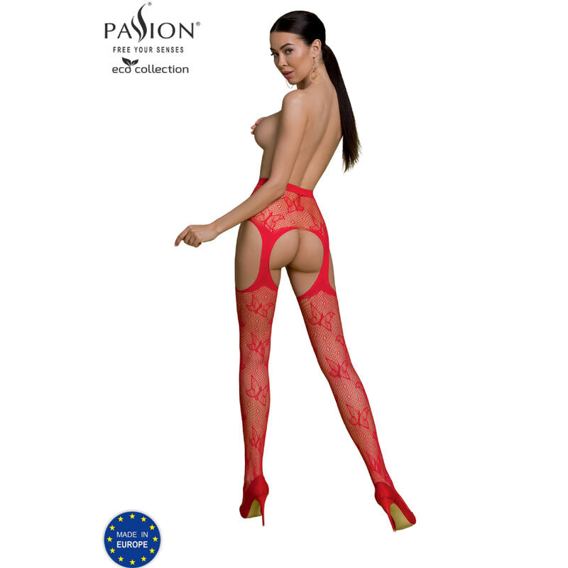 Calze e reggicalze Passion - eco collection eco s001 Rosse