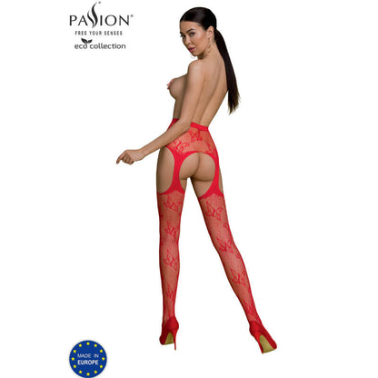 Calze e reggicalze Passion - eco collection eco s001 Rosse