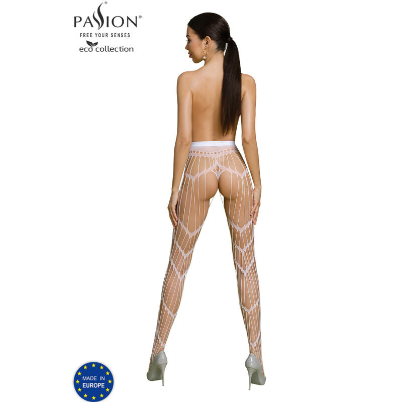 Passion - eco collection bodystocking eco s006 blanco
