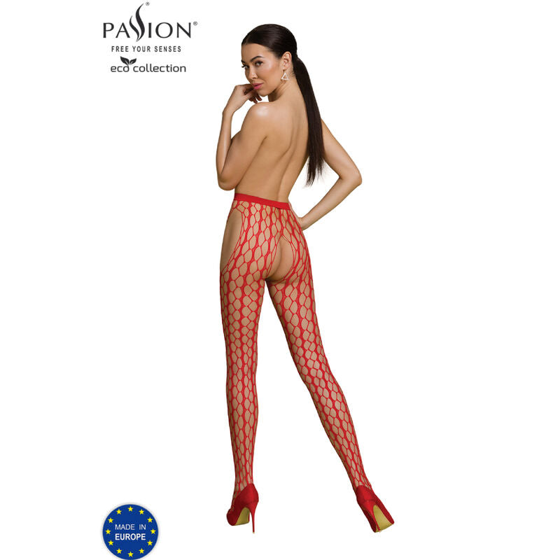 Passion - eco collection bodystocking eco s007 rojo