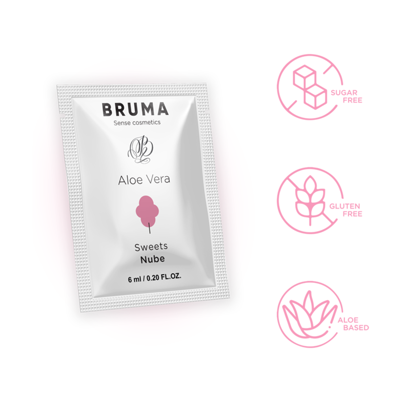 Bruma - gel scorrevole aloe vera gusto dolci 6 ml