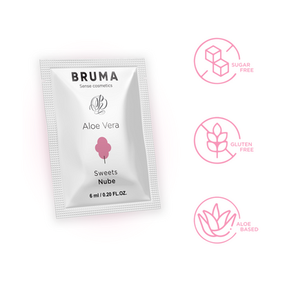 Bruma - gel scorrevole aloe vera gusto dolci 6 ml